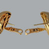 Vintage Boucheron Shell Earrings clip on