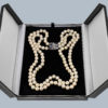 vintage cultured pearl necklace in Box