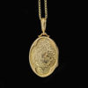 antique gold locket