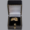 victorian diamond buckle ring in box
