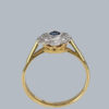 antique diamond daisy ring