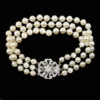 Vintage bracelet pearl diamond