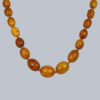 vintage amber butterscotch necklace