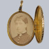 Victorian mourning locket