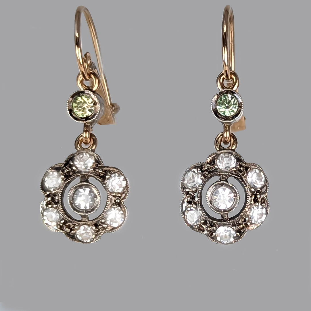 Victorian 15ct Gold Earrings