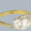 Antique Diamond Trilogy Ring