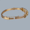 Antique Gold Knot Bangle
