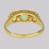antique opal trilogy ring