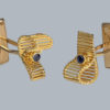 Kutchinsky vintage sapphire cufflinks
