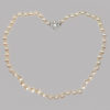Antique cultured pearl necklace
