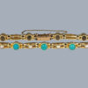 antique Turquoise pearl bracelet