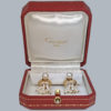 Vintage Cartier tassel earrings in box