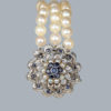 vintage bracelet pearl sapphire