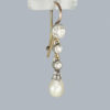 Edwardian natural pearl earrings