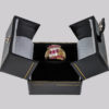 Kutchinsky diamond ruby ring in box