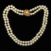 vintage necklace cultured pearls