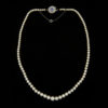 antique pearl necklace diamond