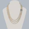 Vintage Deco Pearl Necklace