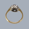 vintage ring sapphire diamond