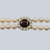 Vintage cultured pearl necklace clasp