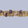 Antique Amethyst 9ct Gold Bracelet