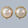 Vintage Mabe Pearl Earrings