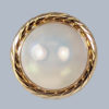 Large Mabe Pearl Cocktail ring