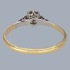 antique solitaire diamond engagement ring