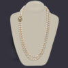 vintage long pearl necklace
