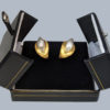 Henry Dunay Gold Earrings in box