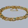 pearl turquoise gold bracelet