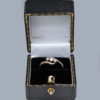 Antique Diamond Engagement Ring in box
