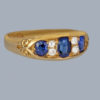 Antique Kashmir Sapphire Ring