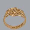 Victorian lovers knot ring