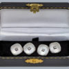 Edwardian Diamond Cufflinks 1910 in box
