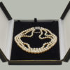 pearl necklace art deco in box