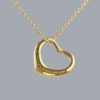 Tiffany open heart pendant