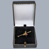 Pink Sapphire Bee Brooch in Box