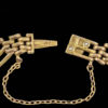 Victorian pearl gold bracelet