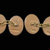 Antique Edwardian gold cufflinks