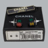 Chanel CC dice earrings and box