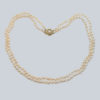 Vintage necklace cultured pearl