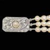 cultured vintage pearl necklace clasp