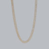 Long cultured pearl necklace